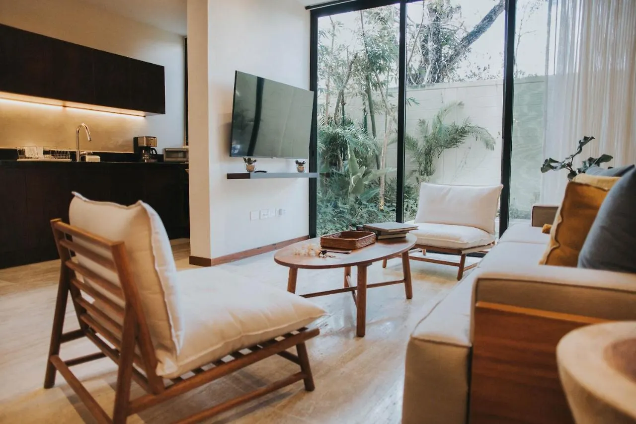Elegant And Tropical Apartment In Private Gated Community In Aldea Zama Tulum