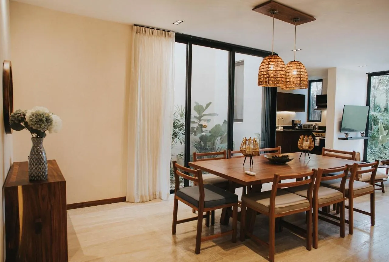 Elegant And Tropical Apartment In Private Gated Community In Aldea Zama Tulum
